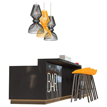 Cafe Bar 3D Models 3D model image 1 
