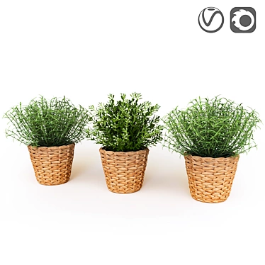 FEJKA Artificial potted plants, decor