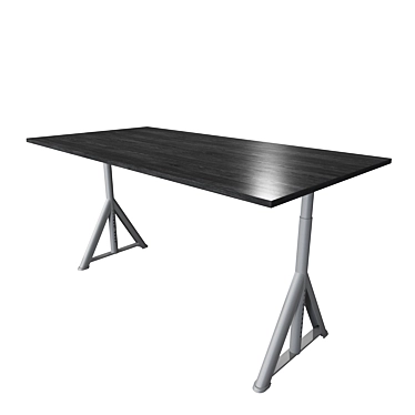 IDOSEN Height-Adjustable Computer Desk 3D model image 1 