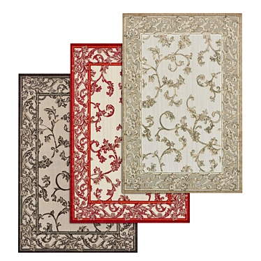 Versatile Carpets Set 3D model image 1 