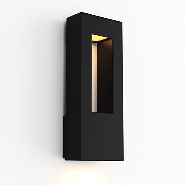 Hinkley Atlantis LED Outdoor Wall Sconce 3D model image 1 