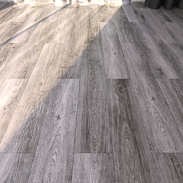 Yurtbay Barkwood Ash: Versatile, High-Quality Flooring 3D model image 1 