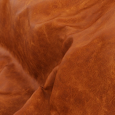  Textured Leather Fabric: Versatile & High-Quality 3D model image 1 
