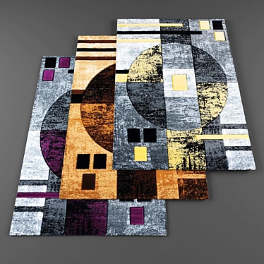 High-Resolution Rug Set 3D model image 1 