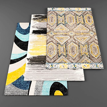 High Resolution Carpets - Set of 5 3D model image 1 