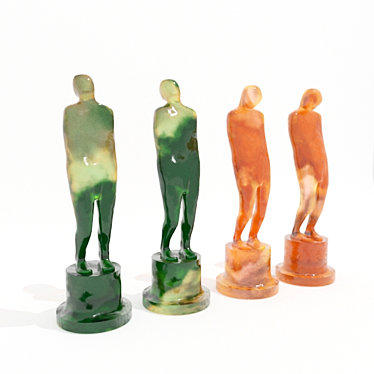 Title: Enchanting Miniature Figures 3D model image 1 