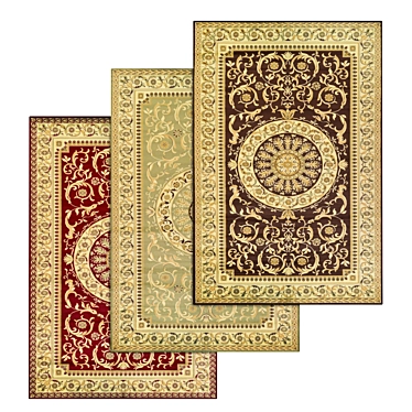Luxury Carpets Set 1875 3D model image 1 