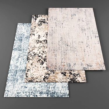 High Resolution Rugs Bundle 3D model image 1 