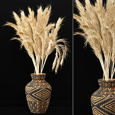 Pampas Dreams - Dried Plantset 3D model image 1 