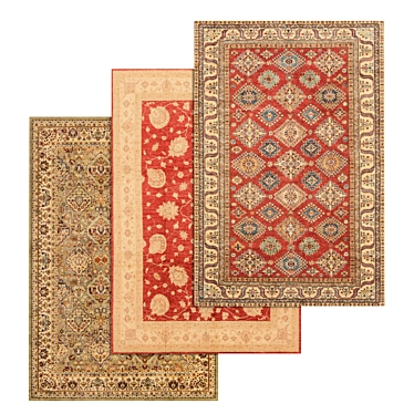 Luxury Carpet Set 3D model image 1 