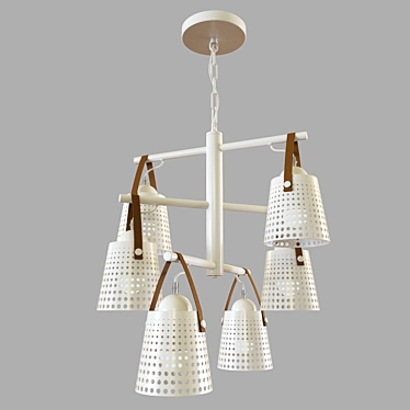 Elegant Lumion Renata Chandelier 3D model image 1 