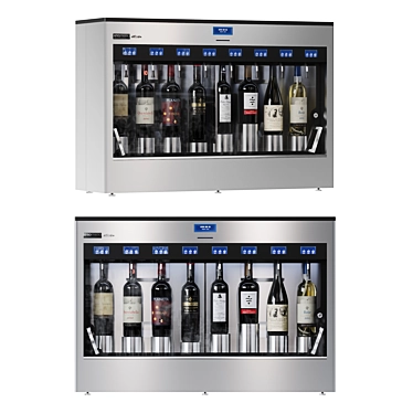 Enomatic Elite Wine Dispenser: Effortless Wine Enjoyment 3D model image 1 