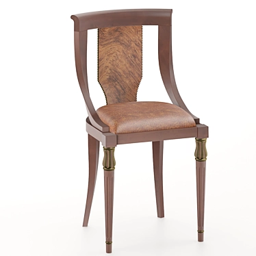 Wooden Chair: Classic Design 3D model image 1 