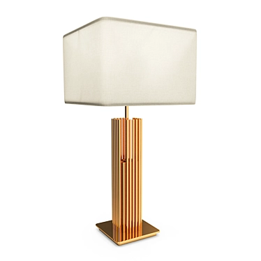 Elegant Stoa Table Lamp 3D model image 1 
