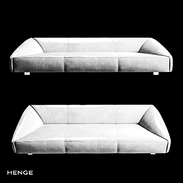 Revolutionary Comfort: Henge Radical Sofa 3D model image 1 