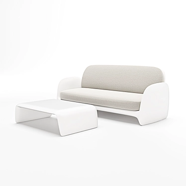 Revolutionary Vondom Sofa: Pazzetina 3D model image 1 