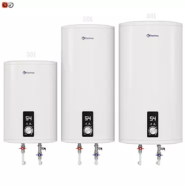Thermex Solo Water Heater Set 3D model image 1 