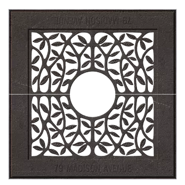 Sturdy Tree Grate: Enhance & Protect 3D model image 1 