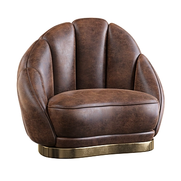 Olympia Armchair: Exquisite Design & Comfort 3D model image 1 