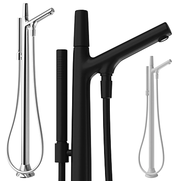 Cisal Vita Single Lever Bath Shower Faucet 3D model image 1 