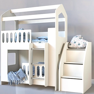 Children&#39;s bunk bed "Miracle".