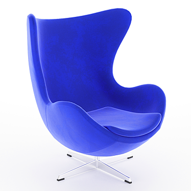 Elegant Egg Chair by Jacobsen 3D model image 1 