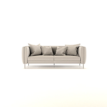 Barlow: Sleek and Stylish Sofa 3D model image 1 