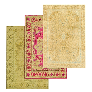 Luxury Carpet Collection 3D model image 1 