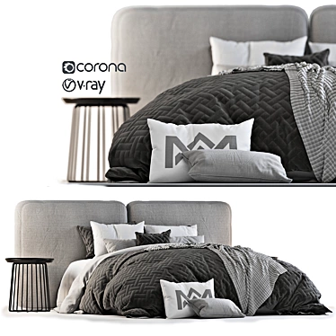 Bed Bokara Grey