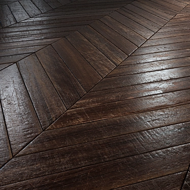 Old chevron Parquet - PBR textures