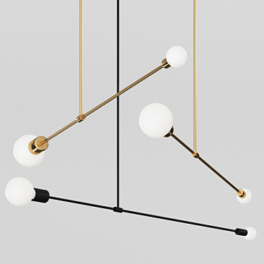 Lambert Antipode Pendant Light 3D model image 1 