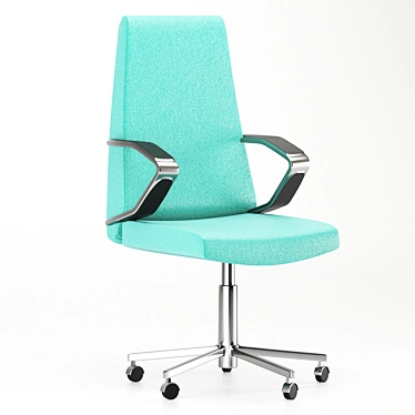 Elegant and Ergonomic Office Chair 3D model image 1 