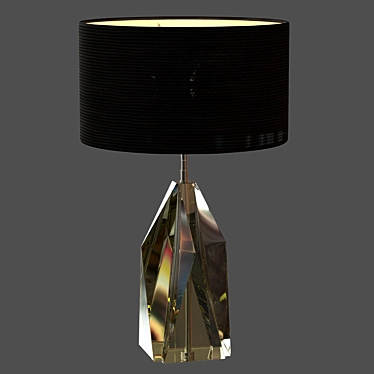 Elegant Eichholtz Setai Table Lamps 3D model image 1 