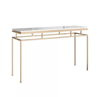 Tosconova Roma 140cm Elegant Console 3D model image 1 