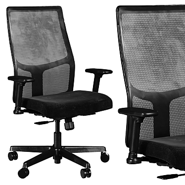 ErgoFlex Modern Office Chair 3D model image 1 