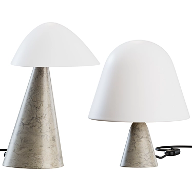 Modern Table Lamps Set by Fredericia 3D model image 1 