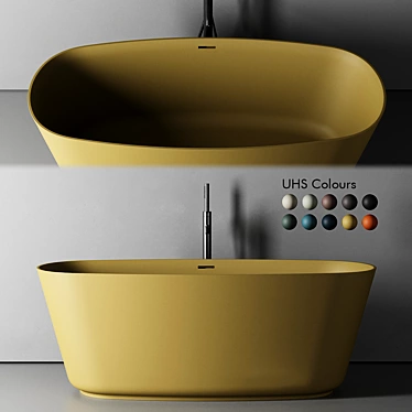  Inbani Vesta Freestanding Bathtub 3D model image 1 