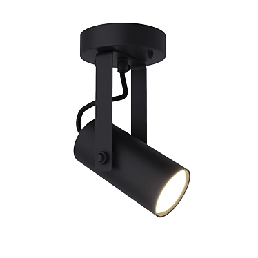 Sleek Sconce Spotlight - Pikartlights 3D model image 1 