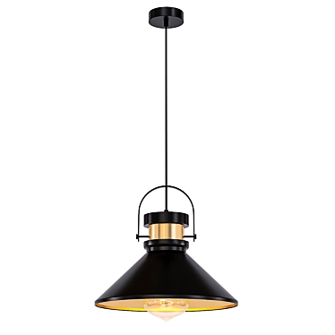 Metal London 2 Pendant Light 3D model image 1 