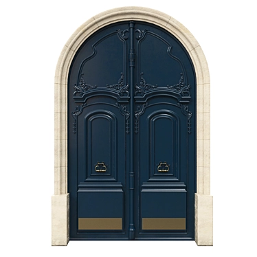 Classic 3D Max Door 3D model image 1 