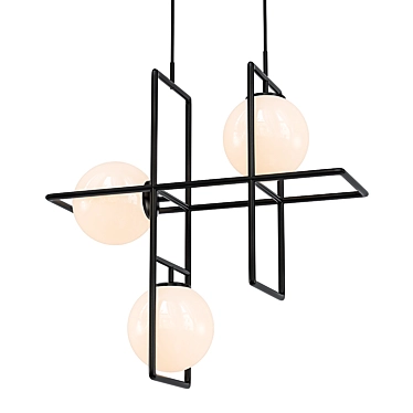 Majestic 201 Lighting Fixture 3D model image 1 