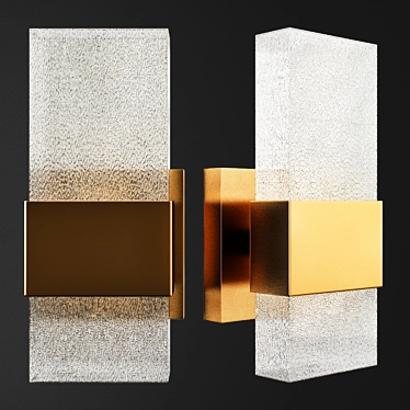 Brass Modern Avail: Stylish 2013 Design 3D model image 1 