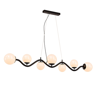 Marcella Line Pendant Light 3D model image 1 