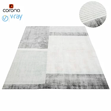 Soft Touch Viscose Rug 3D model image 1 