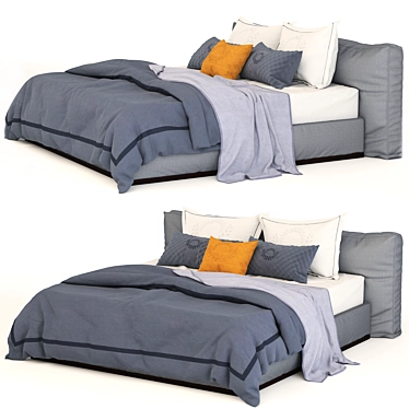 Bed Bright Grey