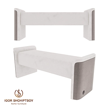 MOON Bench - Igor Shchiptsov Design 3D model image 1 