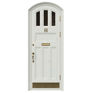 Classic 3D Max Door 3D model image 1 