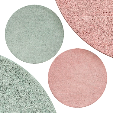 Elegant Round Rugs | No. 101 3D model image 1 