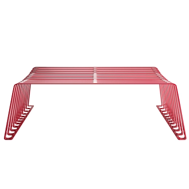 Linea Metal Bench | Alberto Ghirardell Design 3D model image 1 