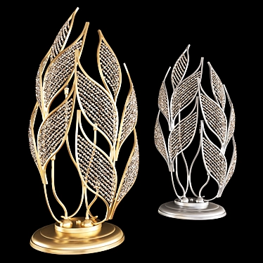 Elegant Swarovski Crystal Chandelier 3D model image 1 